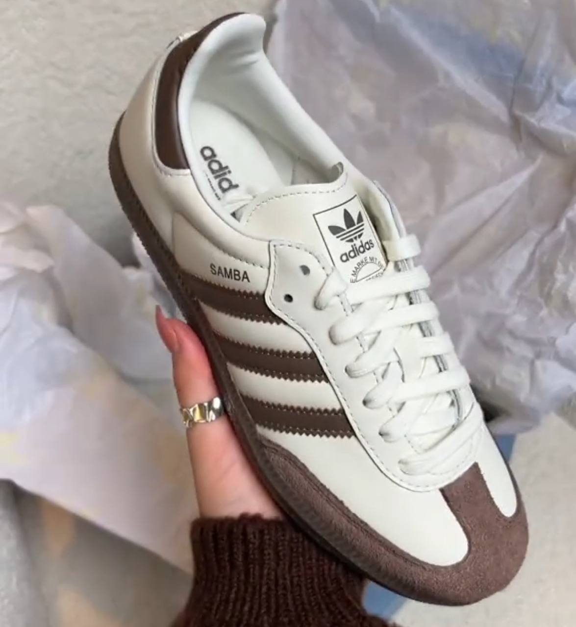 ADIDAS SAMBA OG MARRON