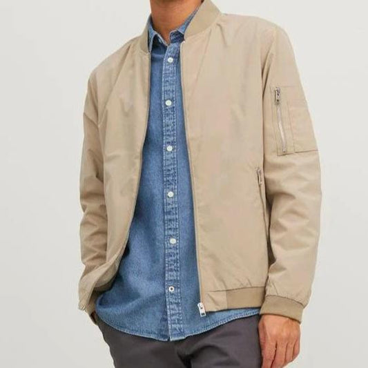 JACK & JONES BOMBER BEIGE
