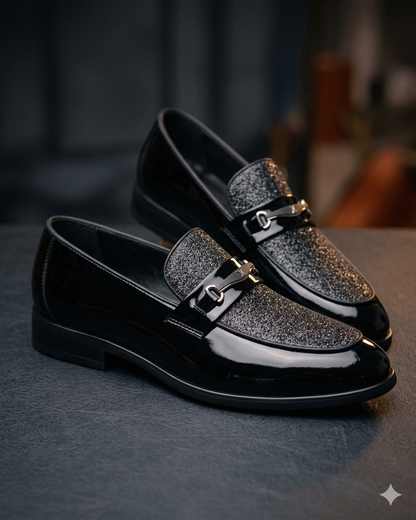 Mocassin luxe en cuir homme