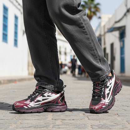 OFF-WHITE  ''BE RIGHT BACK'' BURGUNDY EDITION