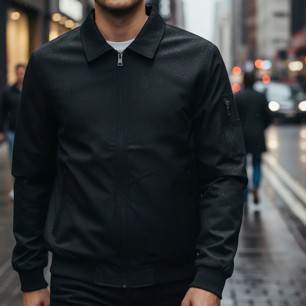 VESTE HOMME MASSIMO NOIR