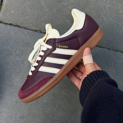Adidas SAMBA Grenat (للنساء)