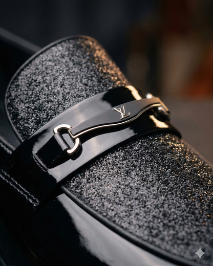 Mocassin luxe en cuir homme