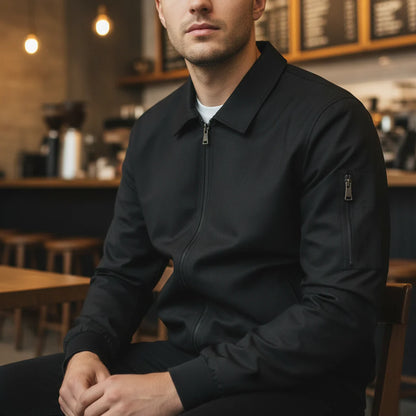 VESTE HOMME MASSIMO NOIR