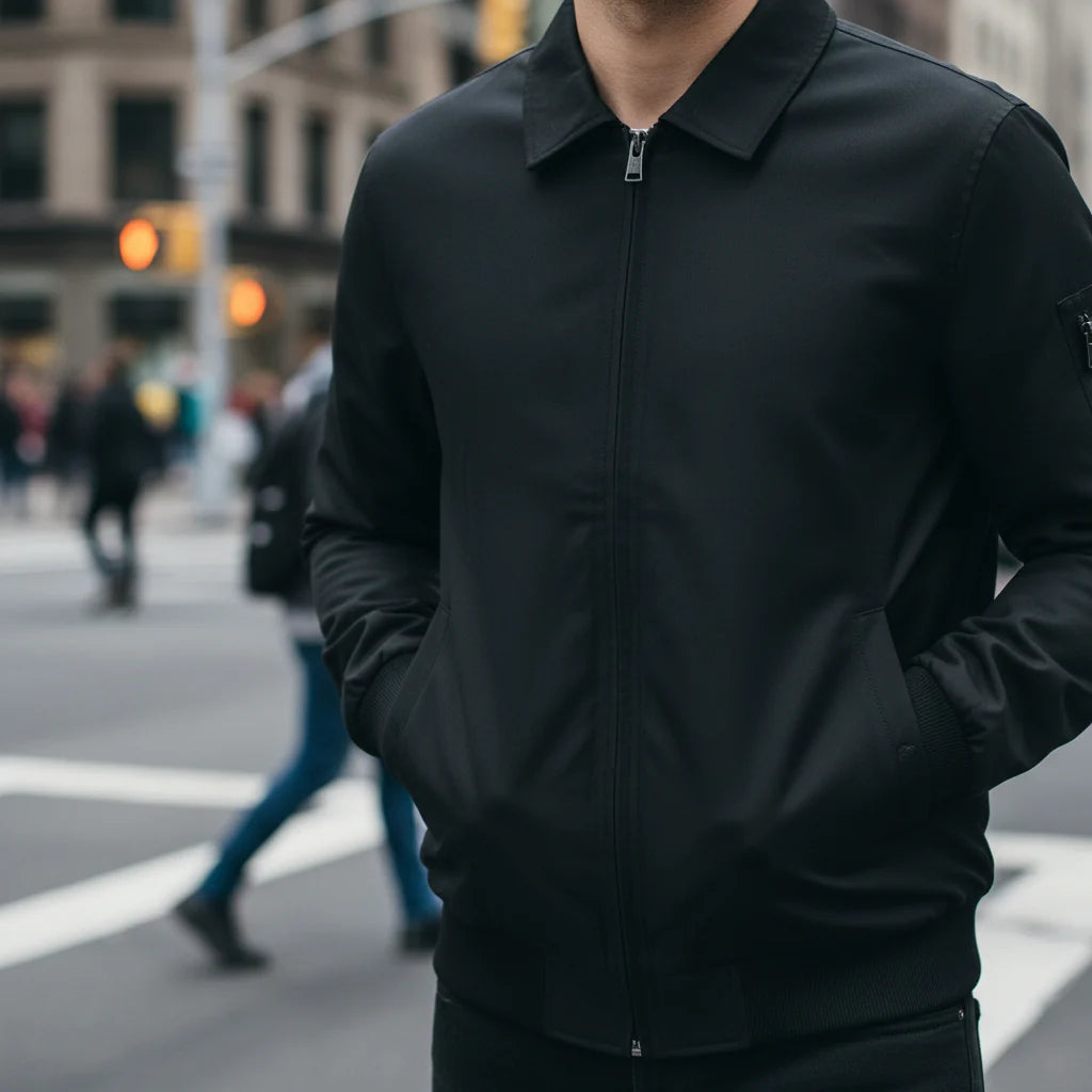 VESTE HOMME MASSIMO NOIR
