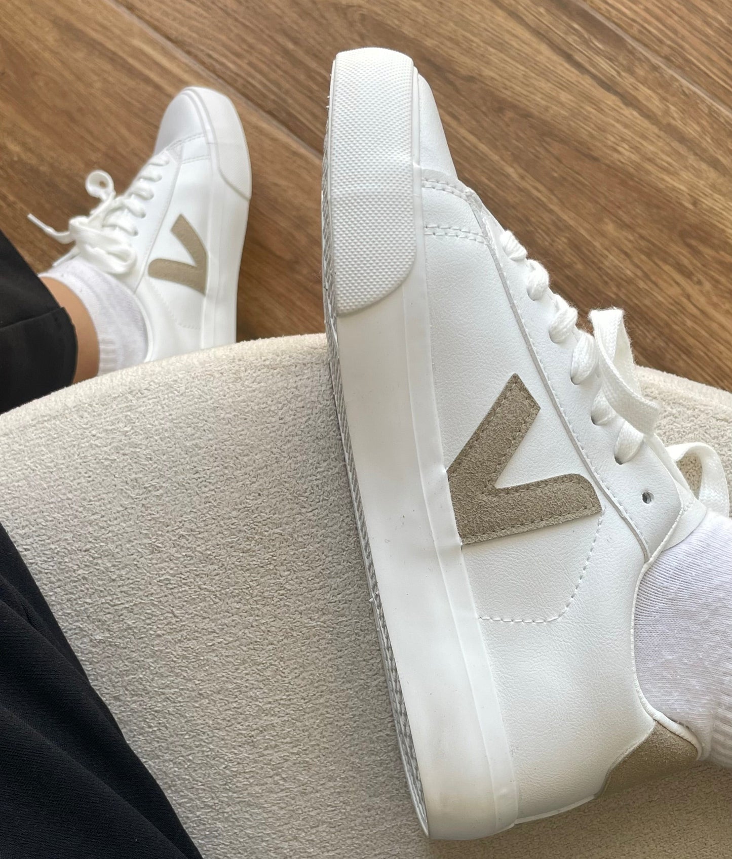 VEJA sneakers (Blanche khaki)