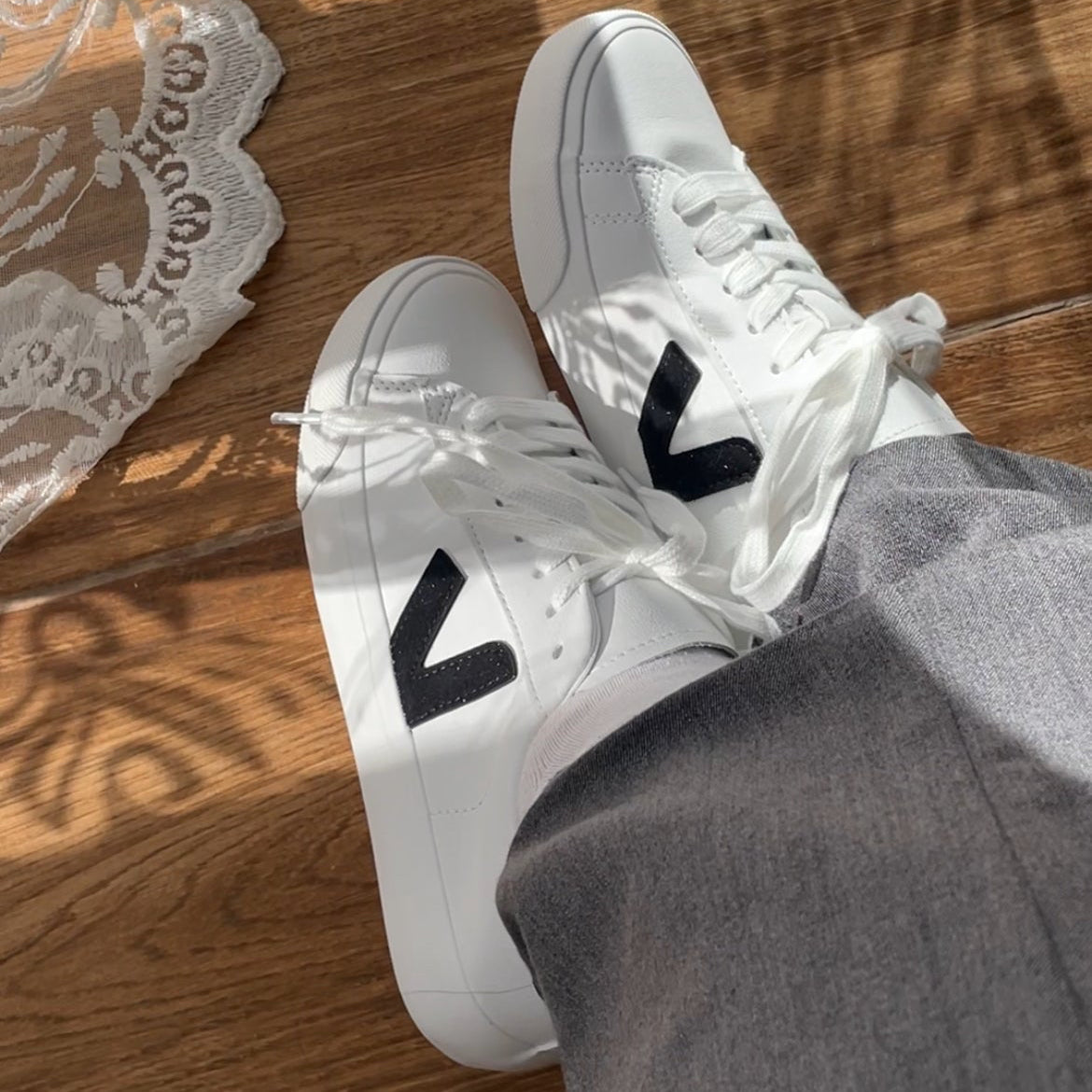 VEJA sneakers Blanche noir