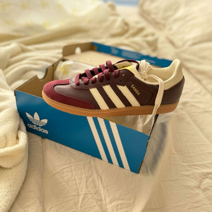 Adidas SAMBA Grenat (للنساء)