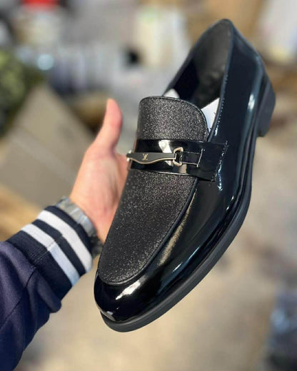 Mocassin luxe en cuir homme