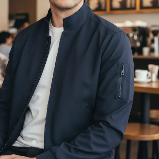 VESTE HOMME MASSIMO BLEU