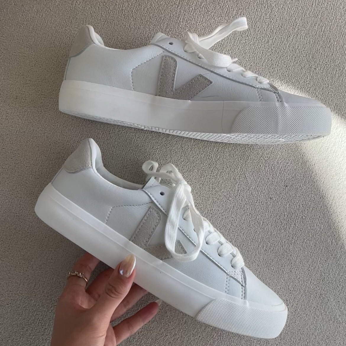 VEJA Sneakers Gris/khaki