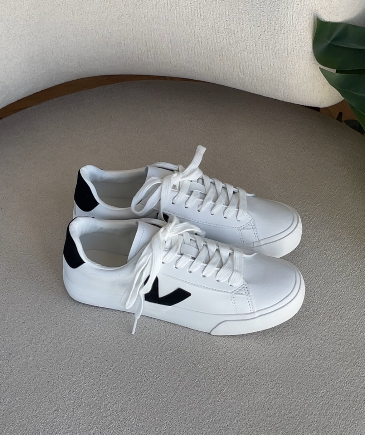 VEJA sneakers Blanche noir