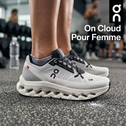 On cloudtilt  Black/Ivory (Pour Femme)