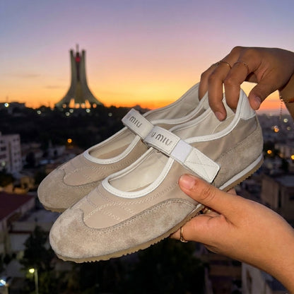 Miu Miu Sneakirina Beige