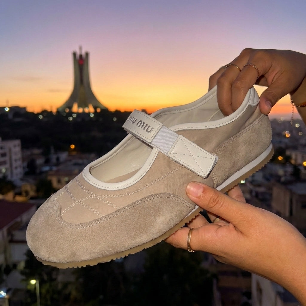 Miu Miu Sneakirina Beige