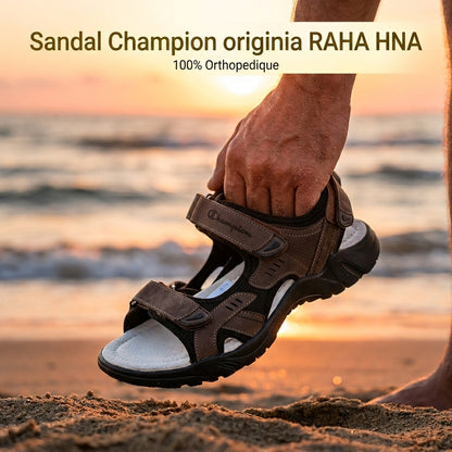 SANDAL CHAMPION MARRON Original