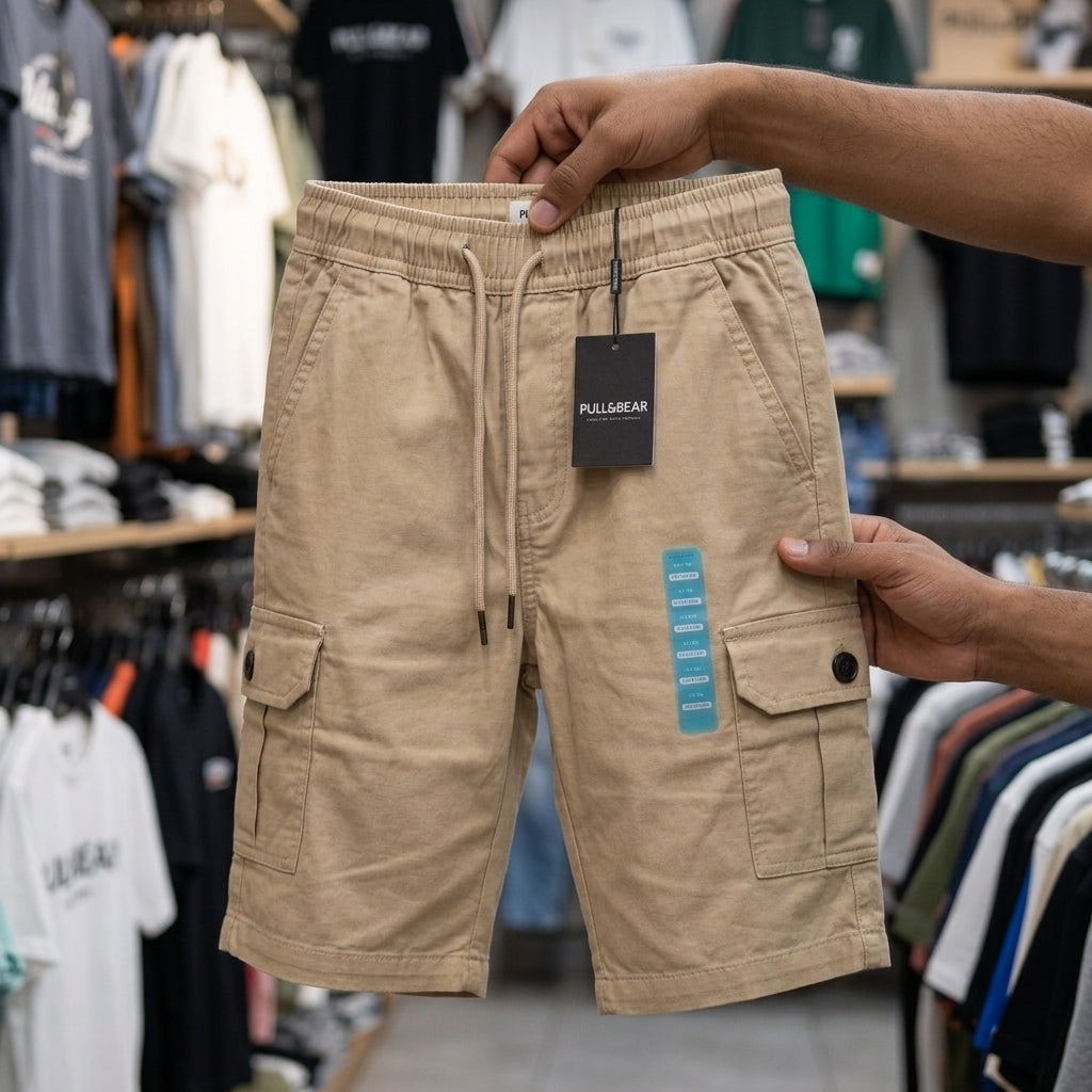 PULL&BEAR PANTALON NOIR