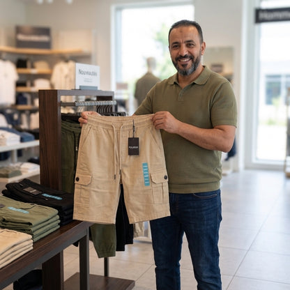 PULL&BEAR PANTALON VERT