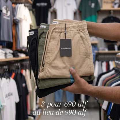 PULL&BEAR PANTALON NOIR