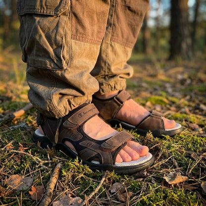 SANDAL CHAMPION MARRON Original