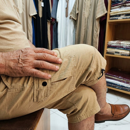 PULL&BEAR PANTALON BEIGE