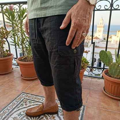 PULL&BEAR PANTALON NOIR