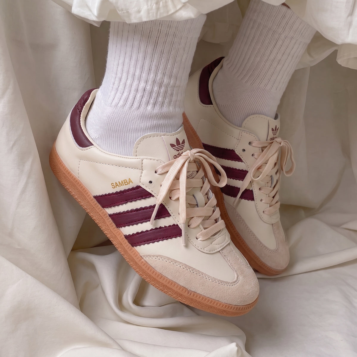 Samba OG Wonder White Shadow Red