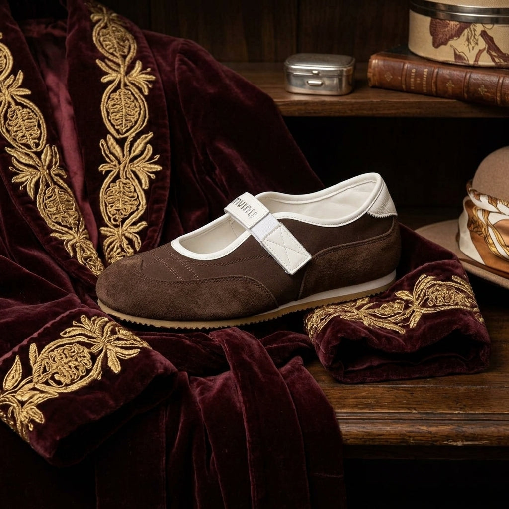 Miu Miu Sneakirina Marron