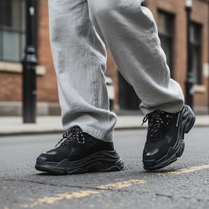 B.a.l.e.n.c.i.a.ga Triple S Black