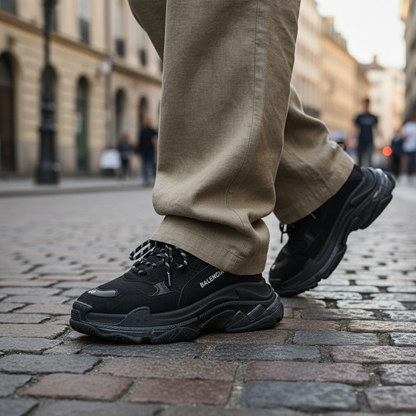 B.a.l.e.n.c.i.a.ga Triple S Black
