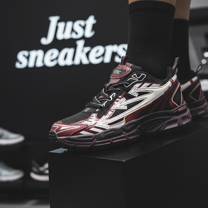 OFF-WHITE  ''BE RIGHT BACK'' BURGUNDY EDITION