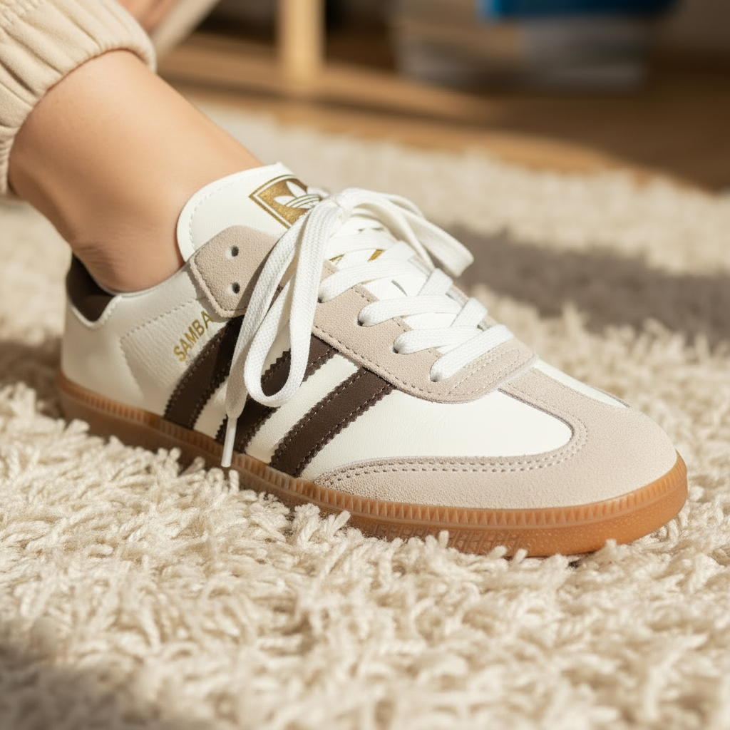 Adidas Samba OG Cream White Preloved Brown