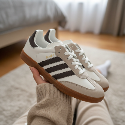 Adidas Samba OG Cream White Preloved Brown