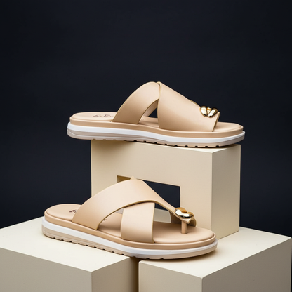 Eva Claquette Orthopedique Beige
