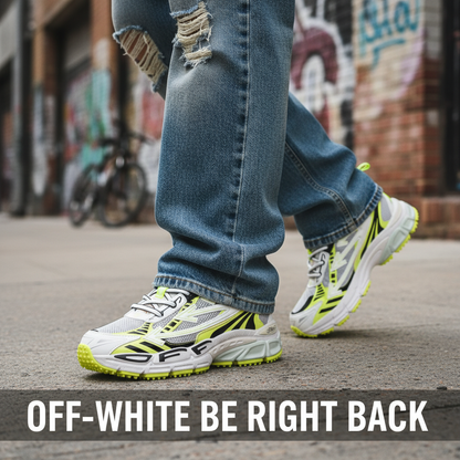 OFF-WHITE SNEAKERS Green edition