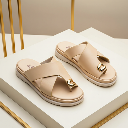 Eva Claquette Orthopedique Beige