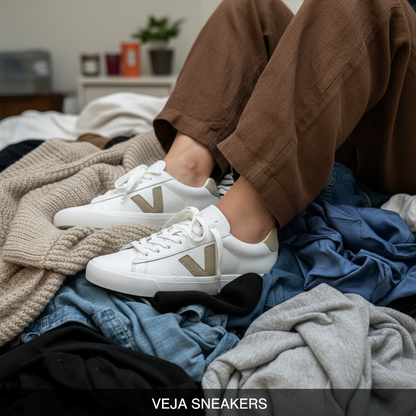 VEJA sneakers (Blanche khaki)