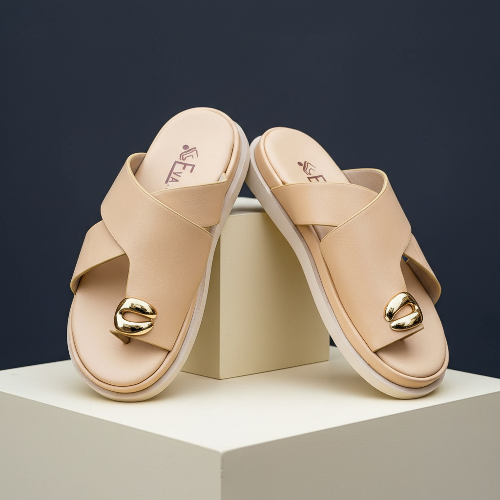 Eva Claquette Orthopedique Beige