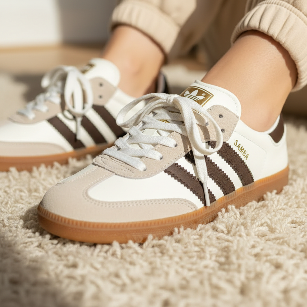 Adidas Samba OG Cream White Preloved Brown