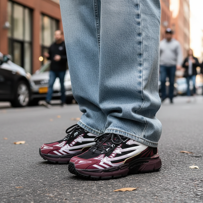 OFF-WHITE  ''BE RIGHT BACK'' BURGUNDY EDITION