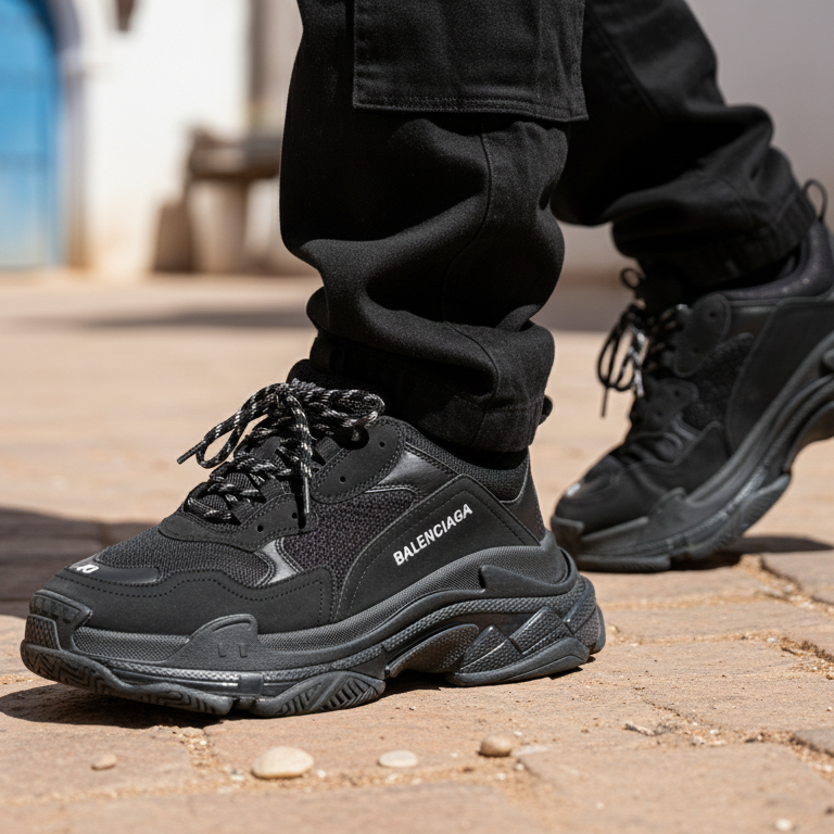 B.a.l.e.n.c.i.a.ga Triple S Black