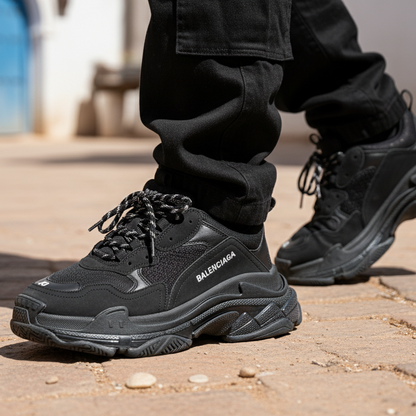 B.a.l.e.n.c.i.a.ga Triple S Black