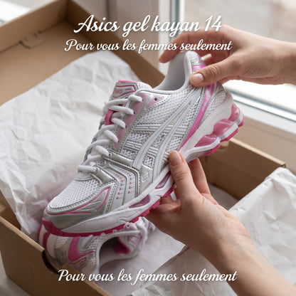Asics gel kayano 14 Pink edition (للنساء)
