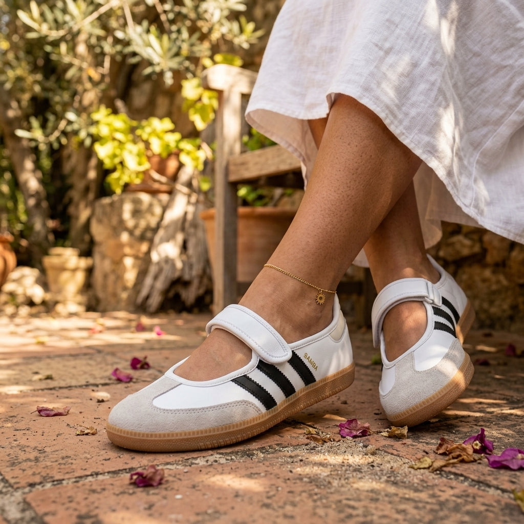 SAMBA JANE WHITE&BLACK