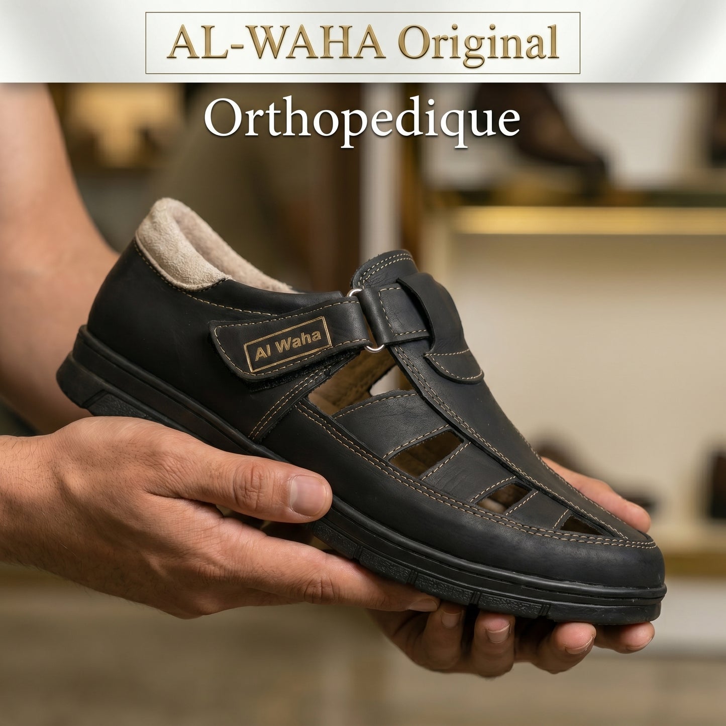 El-Waha sandal cuire-orthopedique