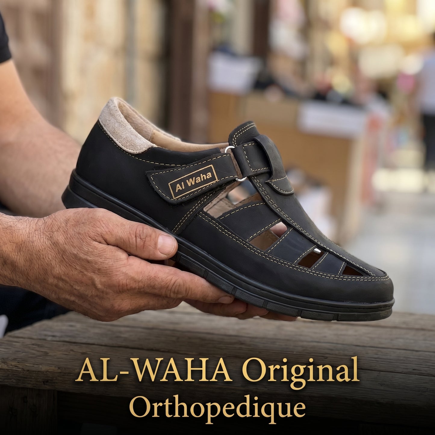 El-Waha sandal cuire-orthopedique