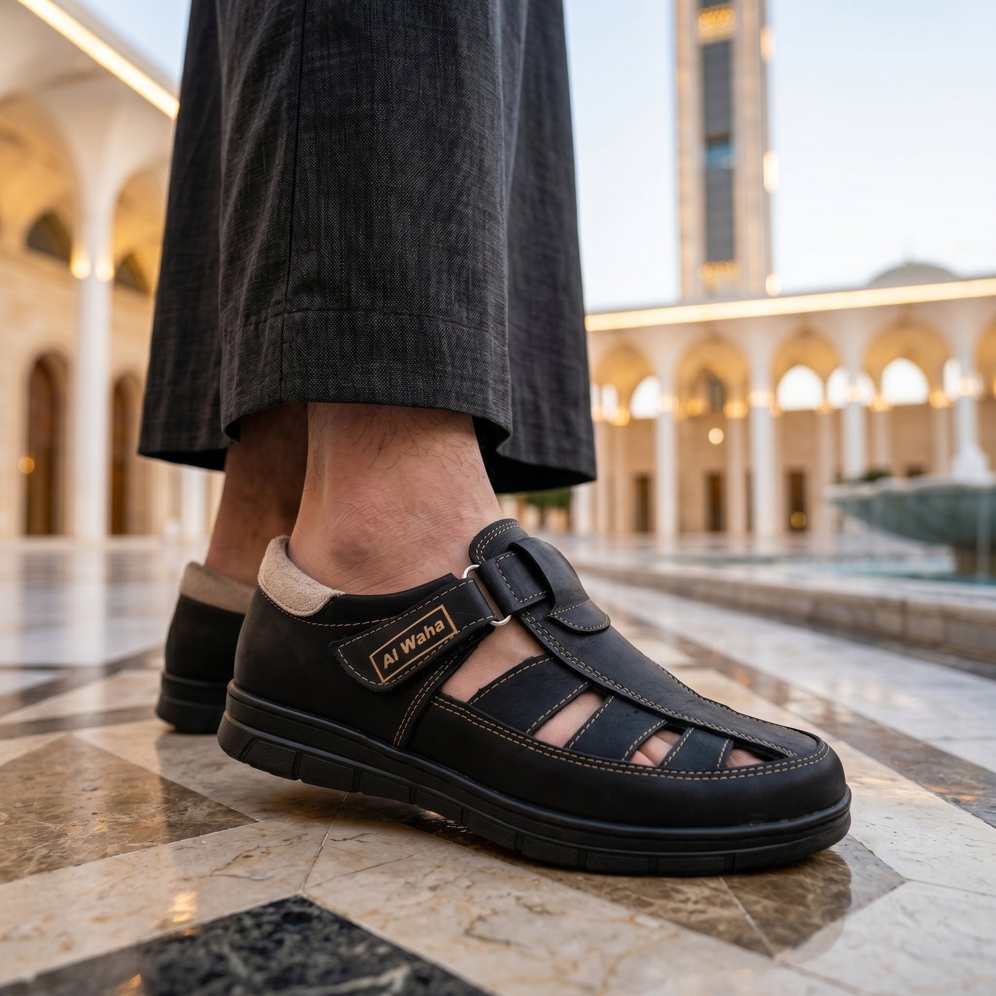 El-Waha sandal cuire-orthopedique