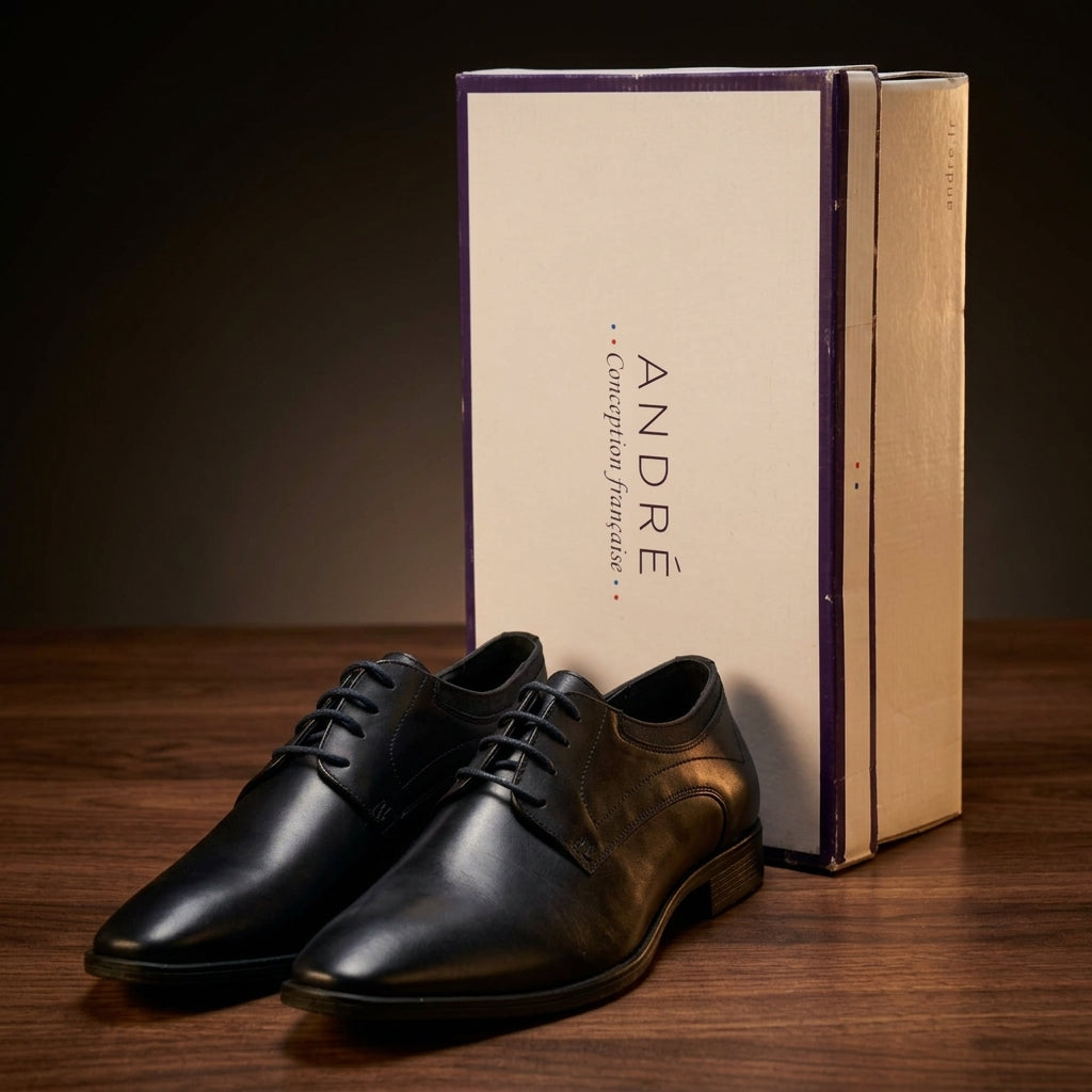 ANDRÉ CHAUSSURE CLASSIQUE HOMME CARIOUX NOIR