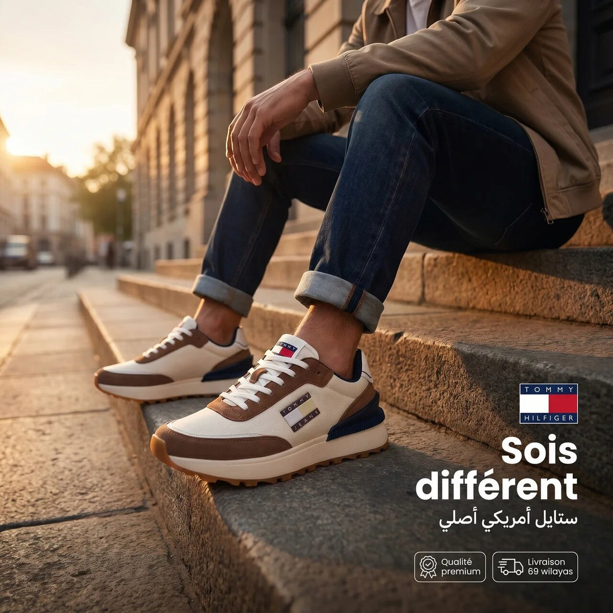 TOMMY HILFIGER TJM Technical Runner Sneakers