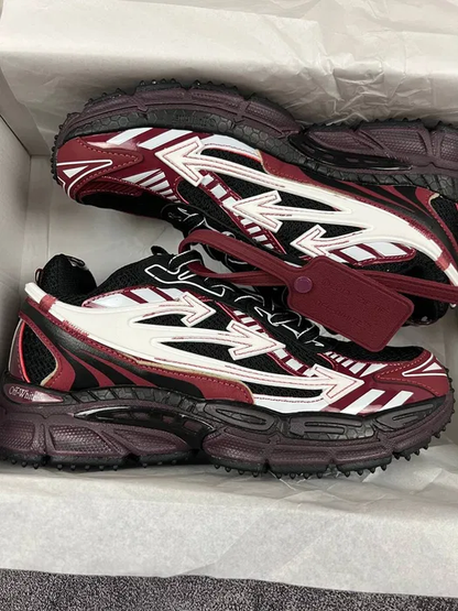 OFF-WHITE  ''BE RIGHT BACK'' BURGUNDY EDITION
